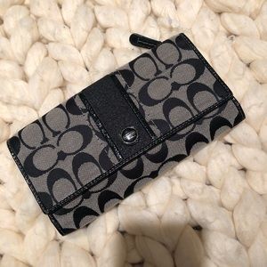 Authentic coach wallet